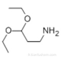3,3-diéthoxypropylazanium CAS 41365-75-7